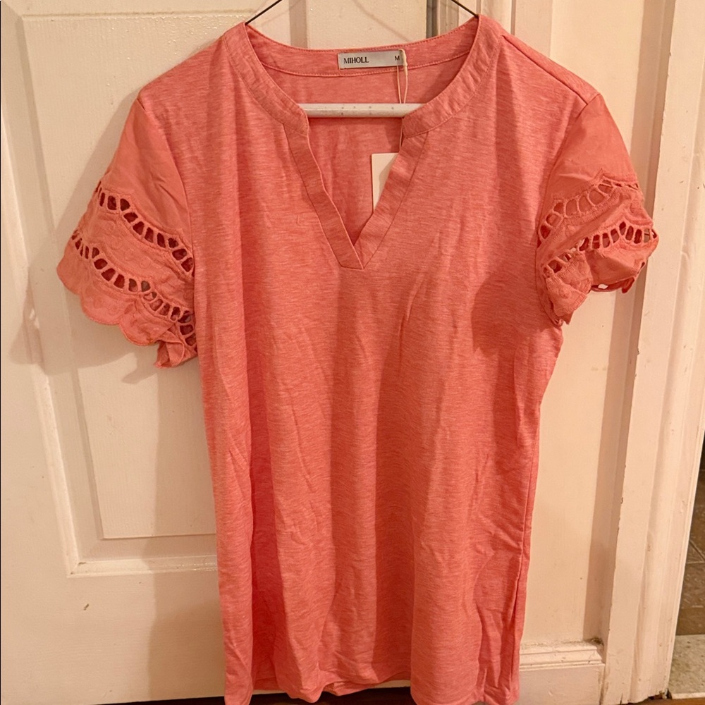 Knox Rose Pink Short Sleeve Tee